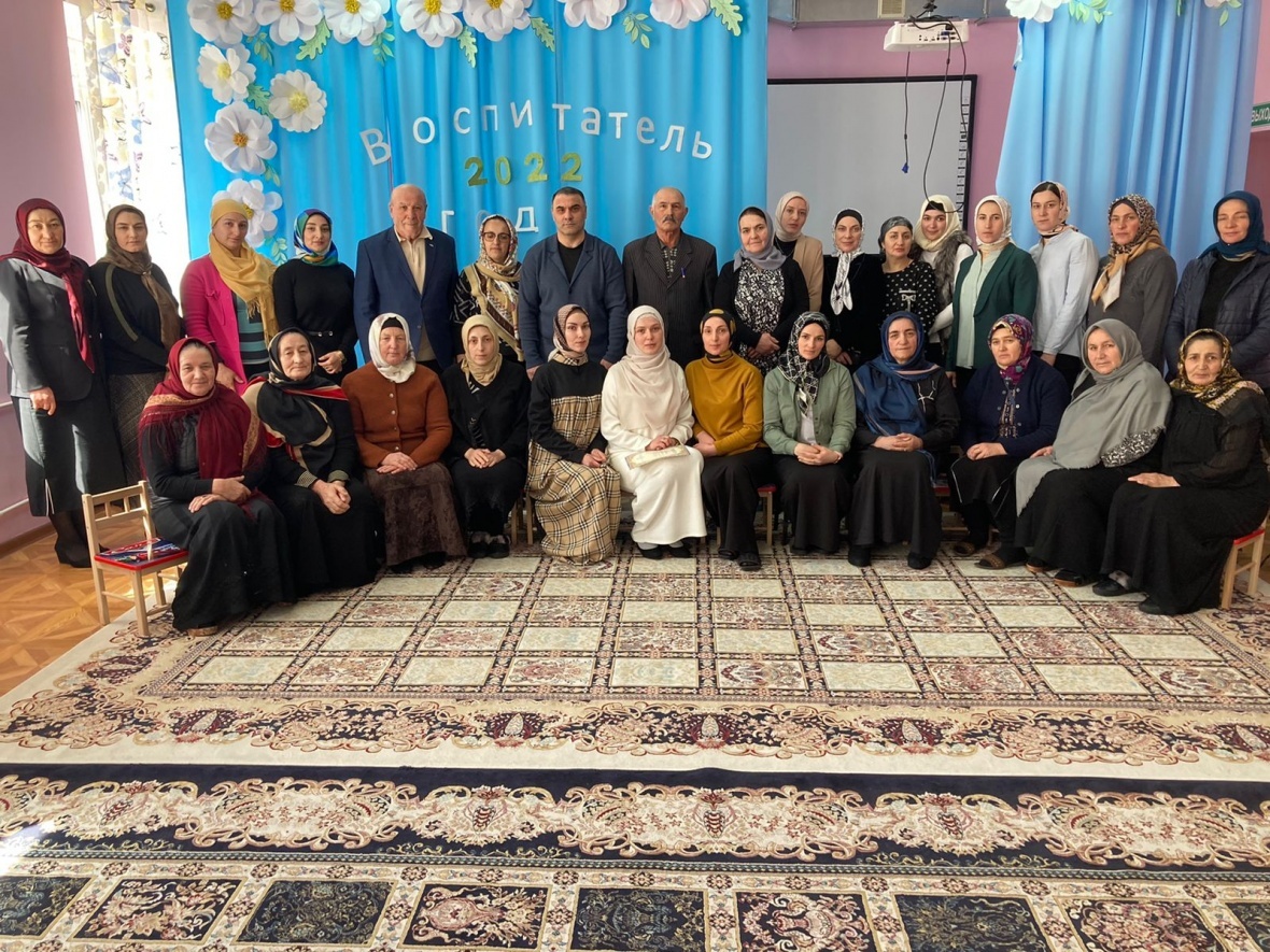 Муниципальный этап конкурса «Воспитатель года – 2022» провели в садике Цуриба