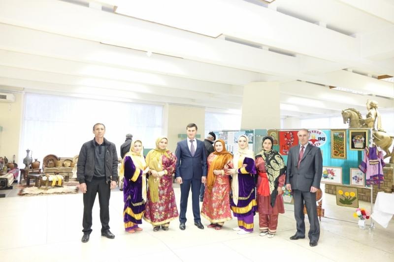 Отчетный концерт работников культуры Чародинского района