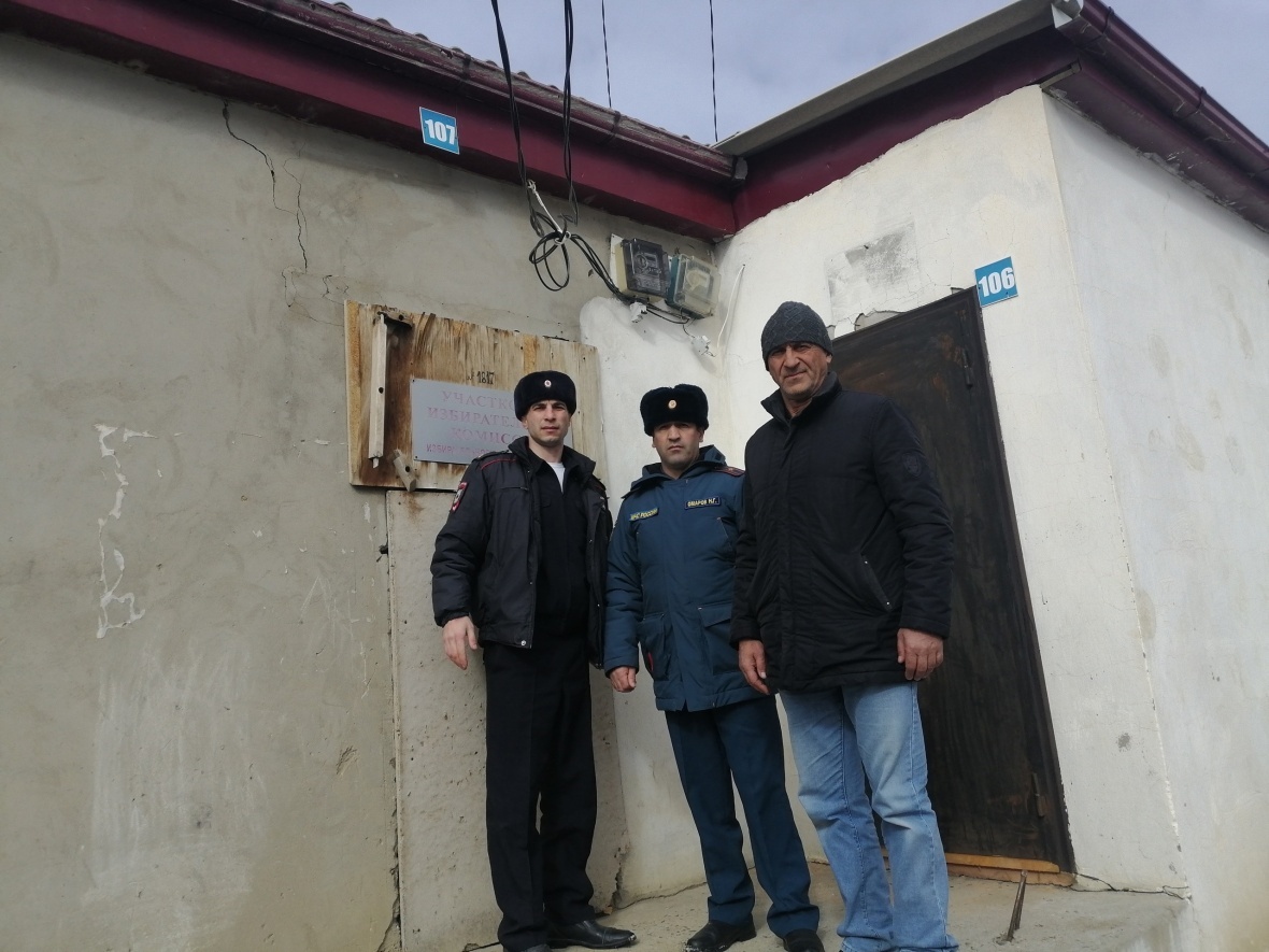 В районе начались выездные проверки готовности избирательных участков к выборам Президента РФ