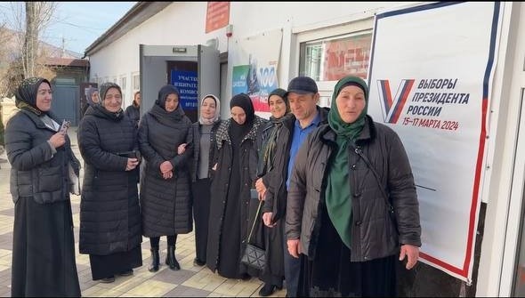 Коллектив ЦСОН приняли участие на выборах