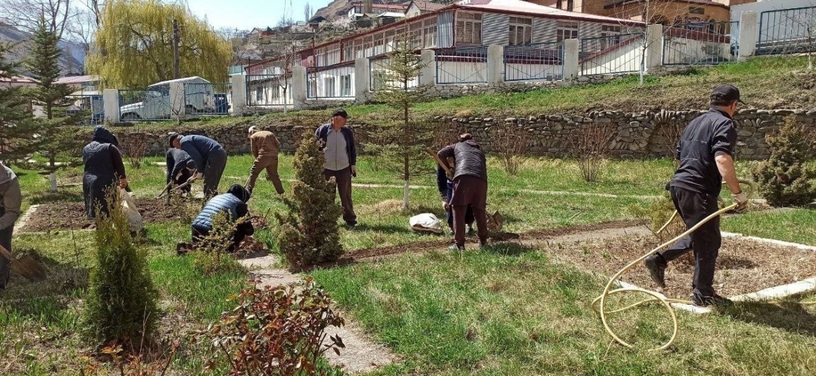 В Чародинском районе прошла масштабная санитарная акция в рамках общереспубликанского субботника