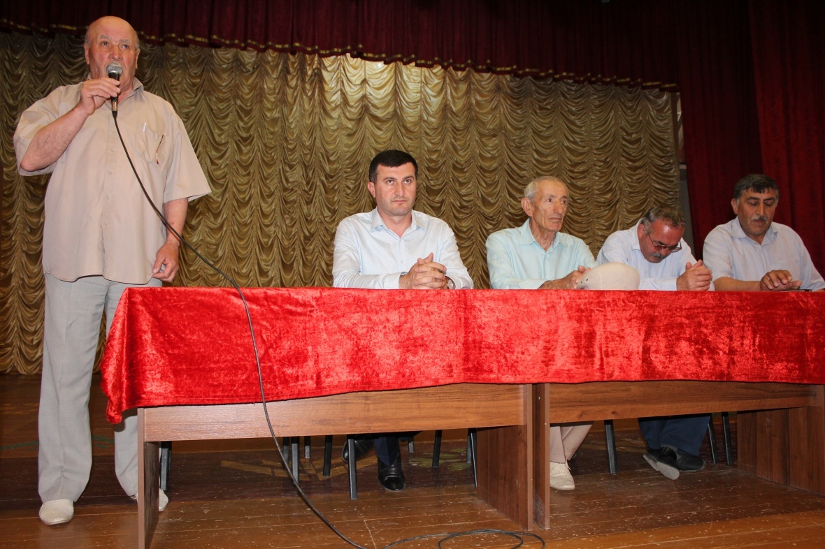 В Цурибе состоялся сход представителей джамаатов  сел района