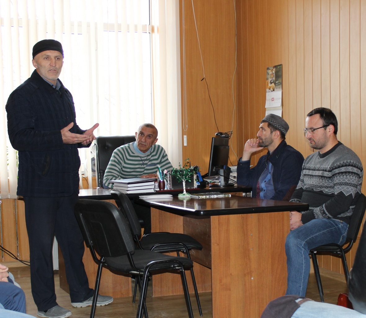 Встреча с полномочным представителем Духовного Управления РД Гасаном Магомедовым