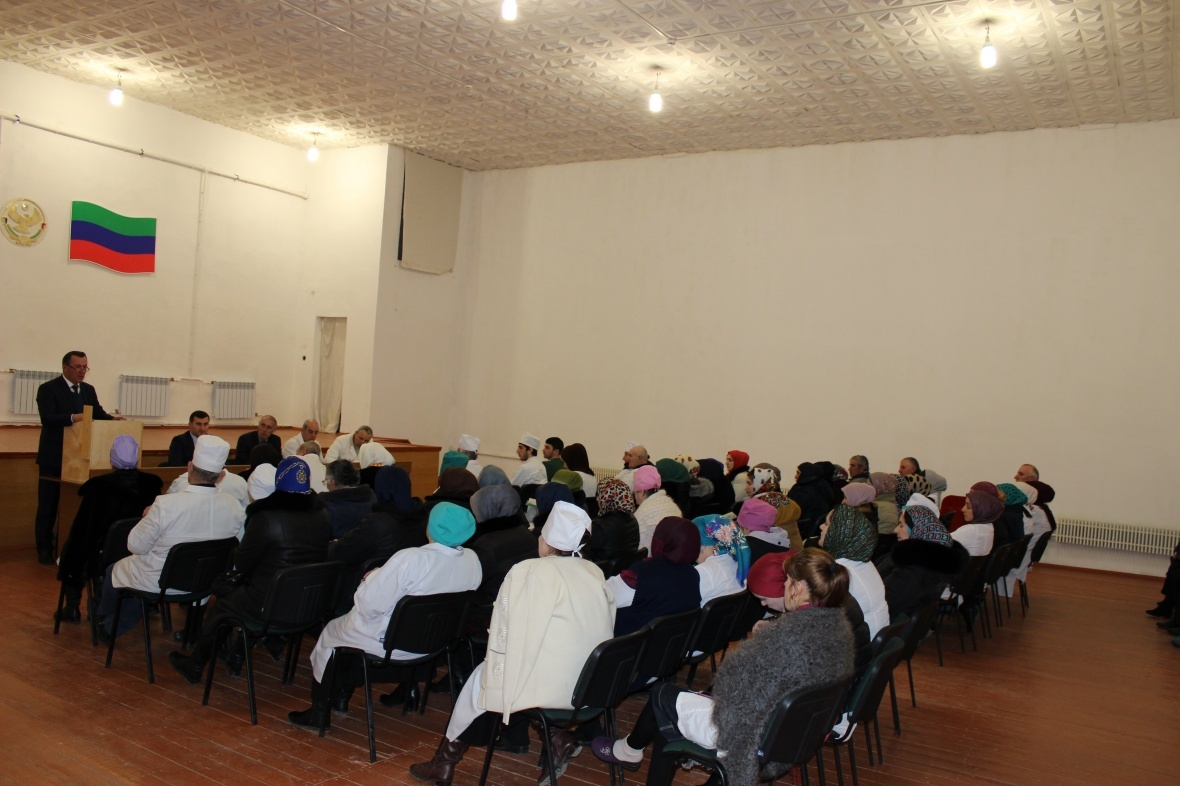 15 февраля в зале совещаний центральной районной больницы состоялось обсуждение итогов коллегии министерства здравоохранения РД