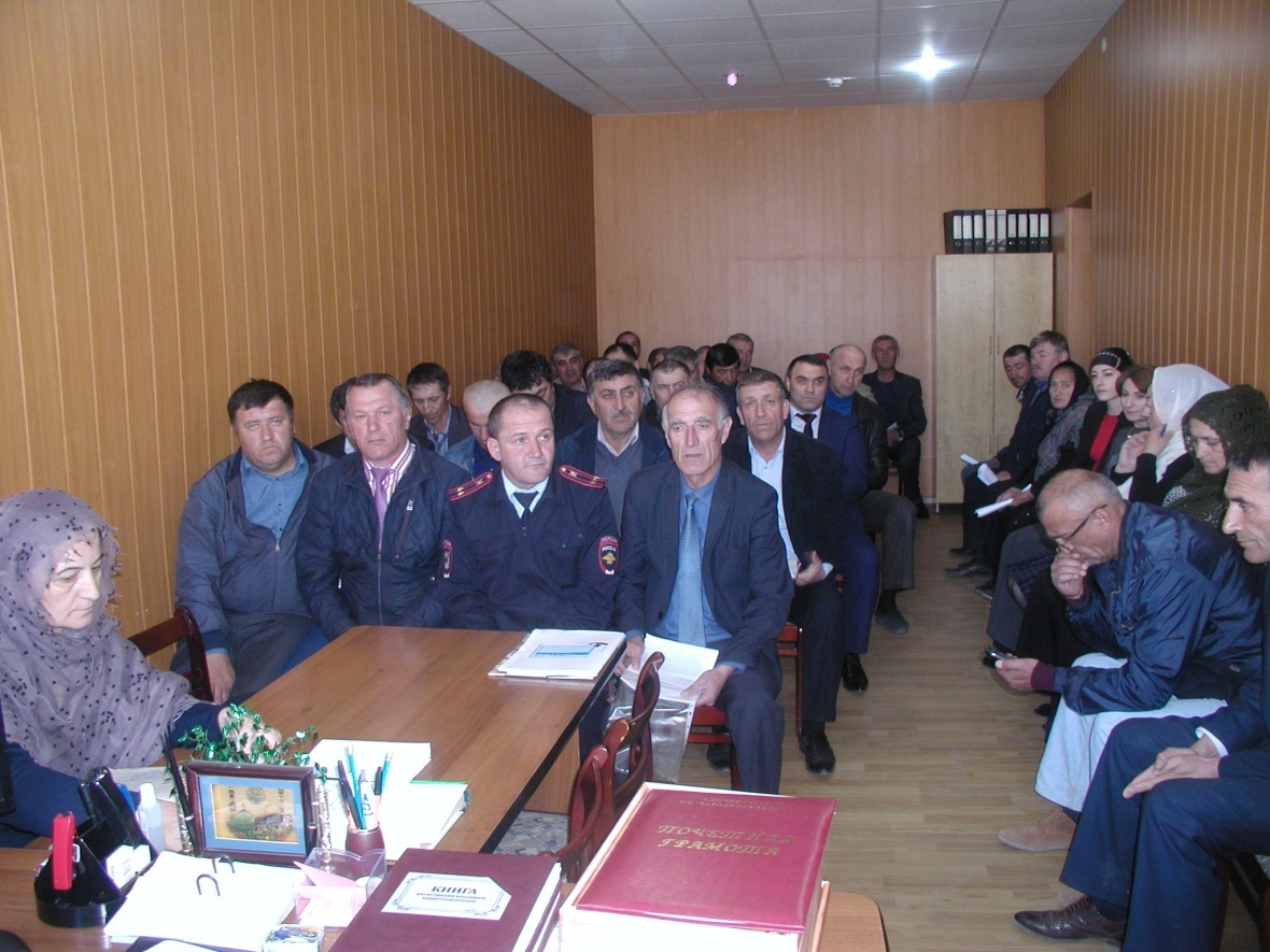 20 апреля 2017 года в администрации МО «Чародинский район» прошло плановое совещание