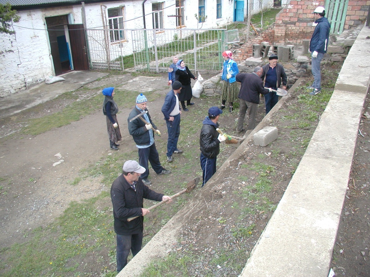 В Цурибе провели массовый субботник