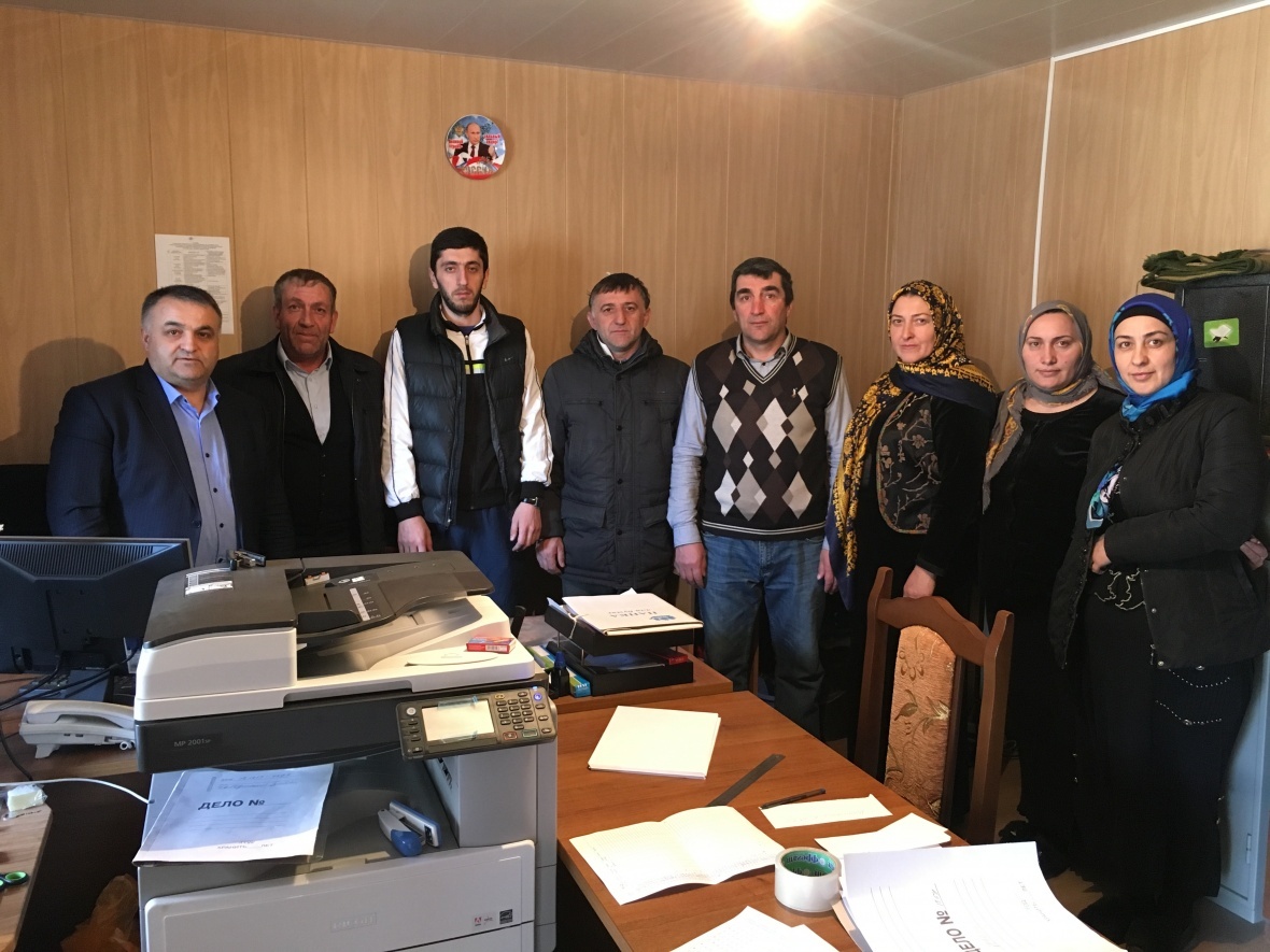 В Чародинском районе подвели итоги голосования на президентских выборах