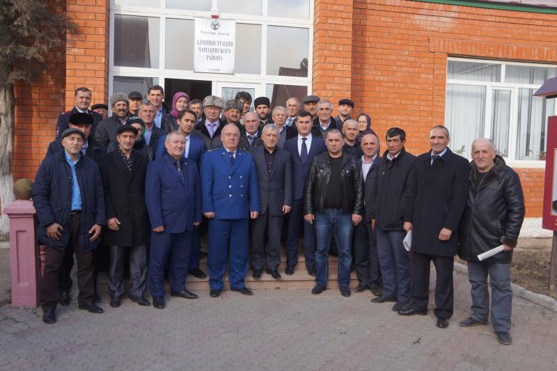 Избрание Главы района и председателя Собрания депутатов МО «Чародинский район»