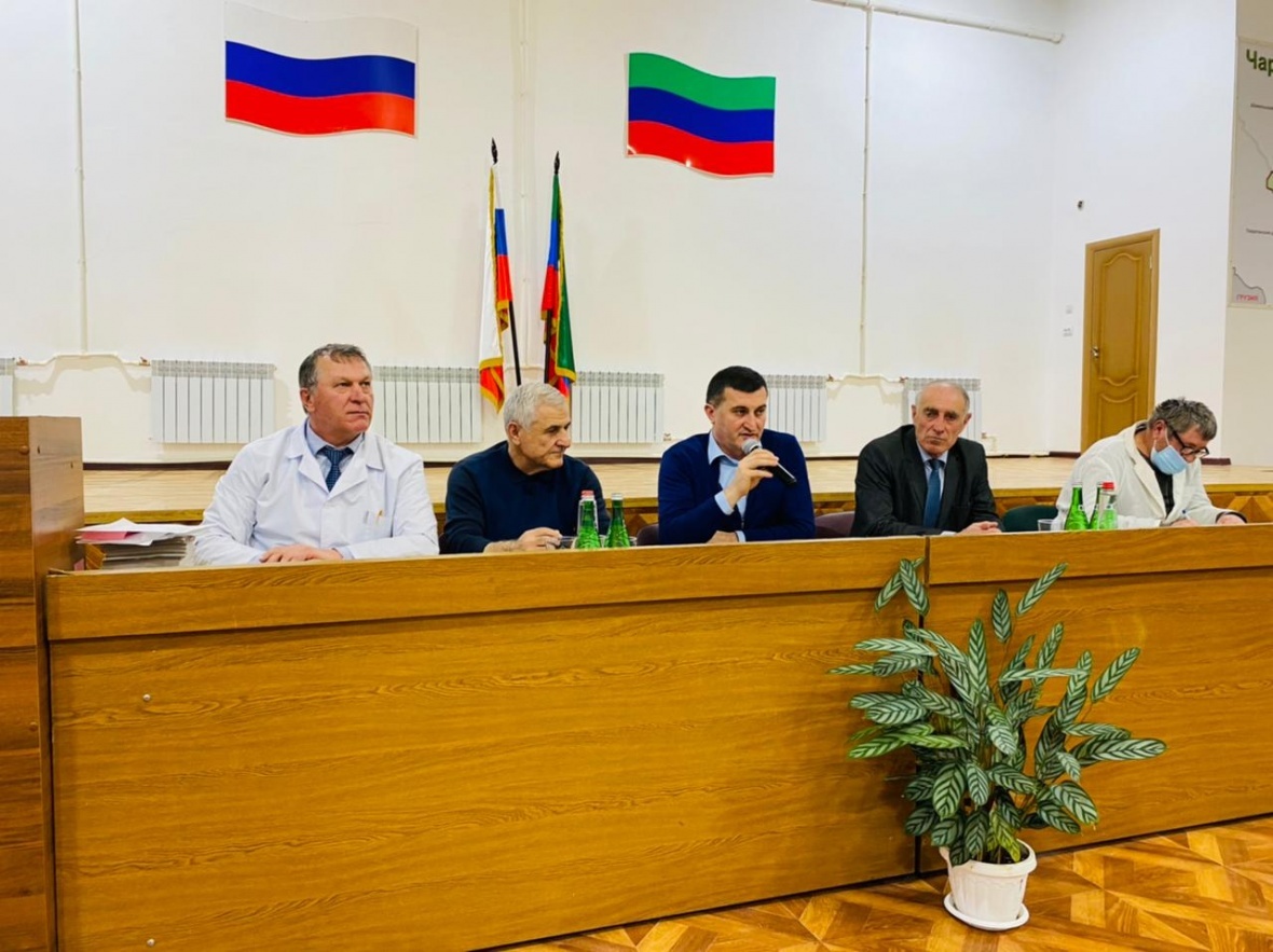 В районе ожидается приезд бригады врачей и модуля для обследования мужчин трудоспособного возраста