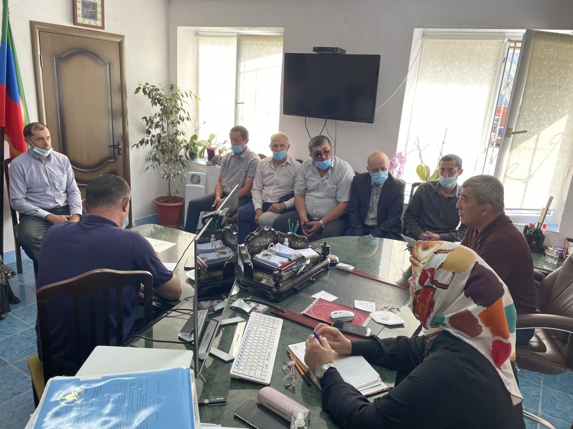 Магомед Садулаев встретился с главами Гочобского и Гочадинского сельских поселений